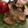 kopimama's cooksnap of when they made 鶏むね肉となすのピリ辛みそ炒め.