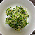 kangaru's cooksnap of when they made 混ぜるだけ☆きゅうりとえのきのワサビ和え.