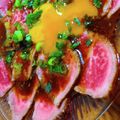 あーさん‪'s cooksnap of when they made 簡単！焼肉のタレでお刺身ユッケ.