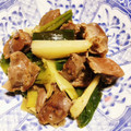seka854's cooksnap of when they made 砂肝のネギマ☆長ネギがとろける～♪.
