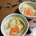 chi−ちゃん's cooksnap of when they made キャベツとシーチキンのスープ煮.
