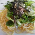mamaapple's cooksnap of when they made ヘルシー＆簡単和風ツナマヨサラダパスタ.
