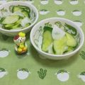 みかかめ's cooksnap of when they made 塩気が長持ち☆大根とキュウリの浅漬け.