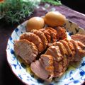 haruku221's cooksnap of when they made 豚ヒレ煮豚チャーシュー！簡単な保存食.