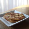 みるく茶's cooksnap of when they made 袋ひとつで！材料ふたつ！甘熟王パンケーキ.