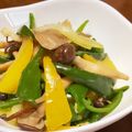 ma2kaboch's cooksnap of when they made 簡単！レンチン！ピーマンともやしのナムル.