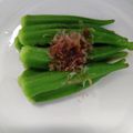 ミロ9607's cooksnap of when they made 茹でオクラ.