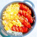 プー♡'s cooksnap of when they made ✿ちょっぴりオトナ味♡na ウインナー✿.