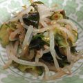 クック6DDPP8☆'s cooksnap of when they made もやしとワカメの中華サラダ.