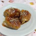 赤い電話's cooksnap of when they made じゃがいもで簡単☆肉巻きチーズポテト.