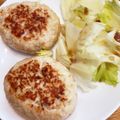 クックASAWOU☆'s cooksnap of when they made 鶏ひき肉のキャベツハンバーグ.