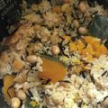 あいりんママ♪'s cooksnap of when they made 土鍋で✿南瓜のジンジャー炊き込みご飯.