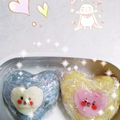 バキ子's cooksnap of when they made ♡とってもラブリー♡ハートのおにぎり♡.
