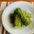 マルんちの丸顔's cooksnap of when they made #苦くない！ゴーヤの煮浸し.