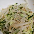 ぴょん☆12's cooksnap of when they made 2歳&4歳&パパもぱくぱくもやしナムル.