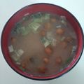 もりのりころ's cooksnap of when they made なめこと竹輪の味噌汁.