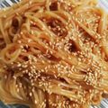 飲んだくれよーちゃん's cooksnap of when they made 簡単アレンジ　ビビン素麺.