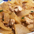 わらいふく's cooksnap of when they made 冬瓜と豚肉の炒め物.