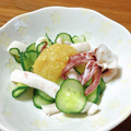 あっちゃんキッチン♪'s cooksnap of when they made イカときゅうりの酢味噌和え.
