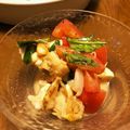 ととてひま74☆'s cooksnap of when they made トマト＆バジル＆モッツァレラチーズサラダ.
