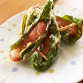 ♡こもれび♡'s cooksnap of when they made ししとうとウインナーの天ぷら.