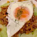 つんたゃん's cooksnap of when they made ♥洋風そぼろでロコモコ丼♥.