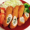 ねこジロ's cooksnap of when they made 大葉巻きさっぱりとんかつ.