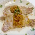 さくさくイルカ's cooksnap of when they made 簡単！玉ねぎソースが美味しいポークソテー.