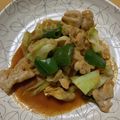 ピンクのたまご's cooksnap of when they made 簡単旨っ♪豚肉とキャベツのケチャ味噌炒め.