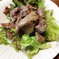 ばたみそーぱん☆'s cooksnap of when they made 塩麹さんで～鶏レバーのオイル漬け.