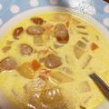 杙凪☆'s cooksnap of when they made ✿ミルクカレースープ✿.