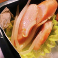♡カルガモ親子♡'s cooksnap of when they made もやし・ソーセージ炒め.