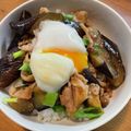 クックHI2WMM☆'s cooksnap of when they made なすと豚肉のバランス丼.