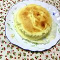 ふたごゆき's cooksnap of when they made スフレチーズケーキ　　シュワシュワ.