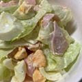 ゆみらんたん's cooksnap of when they made レタスとゆで卵のマヨサラダ.