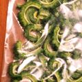 まちゅっこ's cooksnap of when they made ゴーヤの保存の仕方☆.