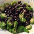 ベティ３'s cooksnap of when they made もう一品って時に♪黒豆納豆オクラ和え.