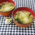 みかかめ's cooksnap of when they made 缶詰の汁を使った栄養ある味噌汁.