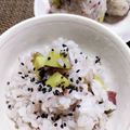 クック5CLUS8☆'s cooksnap of when they made 十五穀米でさつまいもご飯(^^♪.