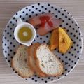 アクセル☆'s cooksnap of when they made バゲットにパルメザンディップ♪.