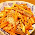 46ikuma's cooksnap of when they made 人参とこんにゃくで簡単きんぴら♪.