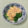 コムギ大好き's cooksnap of when they made ブロッコリーとたたき長いものごま酢がけ.