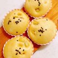 megumegu02's cooksnap of when they made ♔ さつまいも蒸しパン♔.