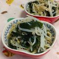 赤い電話's cooksnap of when they made もやしとわかめのナムル.