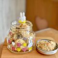 LULU♡まみ's cooksnap of when they made 材料４つ♡フルグラクッキー♡.