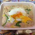 くうたろうそらママ☆'s cooksnap of when they made オートミールごはんでカルボナーラ風ドリア.
