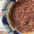 ぐりtoぐら's cooksnap of when they made 材料少なく♪オートミールでチョコケーキ.