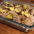 Pigpopo's cooksnap of when they made 炊飯器で簡単！栗おこわ（赤飯バージョン）.