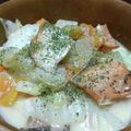 who‐ka's cooksnap of when they made 鮭と白菜の食べるミルクスープ.