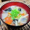 料理男子部🍻's cooksnap of when they made 豚汁アレンジ★コク旨【豚ひき肉の豚汁】♪.